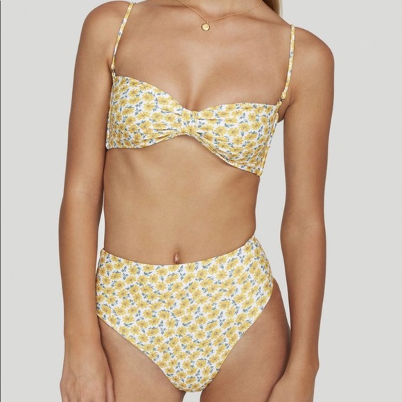 Faithfull the Brand Other - NWT Faithfull the Brand Marguerite Folies bikini L